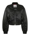 Agolde Jett Bomber Jacket In Black