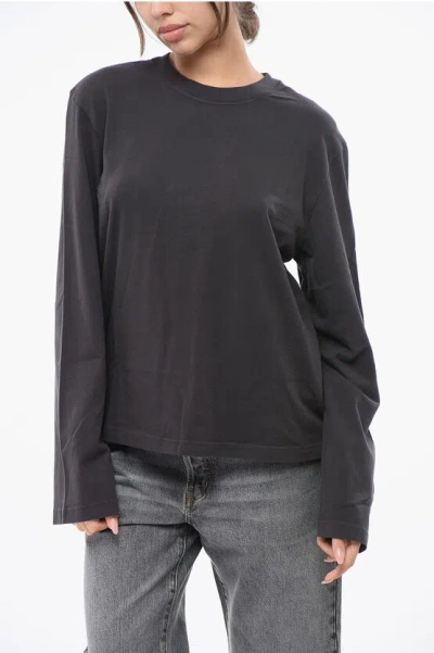 Agolde Long Sleeved Organic Cotton Runa T-shirt