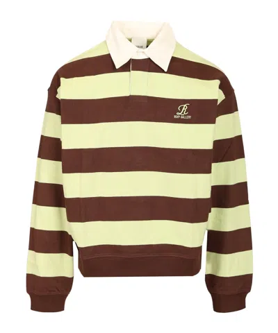 AGOLDE LONG-SLEEVED POLO SHIRT
