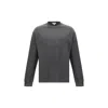 Agolde Long-sleeve Drop-shoulder T-shirt In Gray