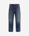 Agolde Blue Washed Jeans In Regenerated Denim