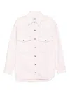 Agolde Lotta Hemd In Pink
