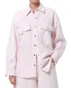 Agolde Lotta Western Shirt In Cosmos