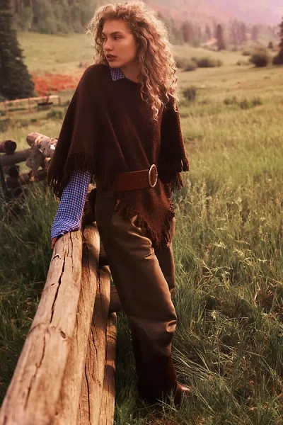Agolde Low Curve 100% Cotton Utility Pants In Brown