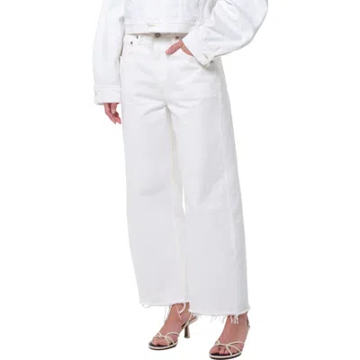 Agolde Low Curve Frayed Jeans
