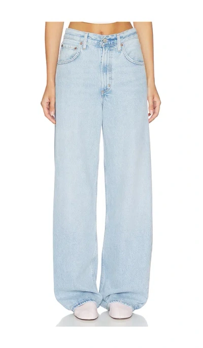 Agolde Low Curve Jean In Blue