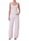 Agolde 90s Mid Rise Straight Jeans In Cosmos In Pink