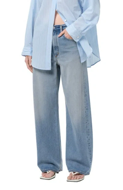 Agolde Low Curve Jeans In Blue