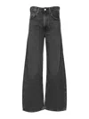 Agolde Low Curve Jeans In Black