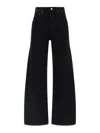 Agolde Low Curve Jeans In Black