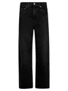Agolde Black 90's Jeans In Black