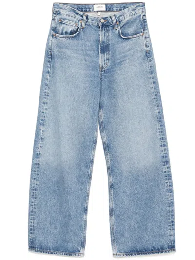 Agolde Low Curve Jeans In Blue