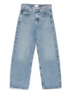 Agolde V-waist Baggy Jeans Fairway Coloured In Blue