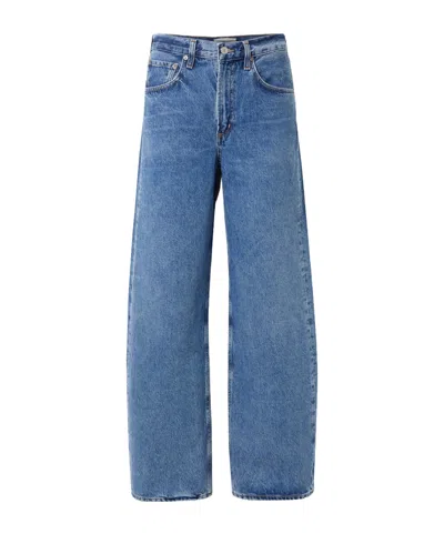 Agolde Low Curve Jeans In Blue