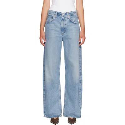Agolde Low Curve Jeans In Blue
