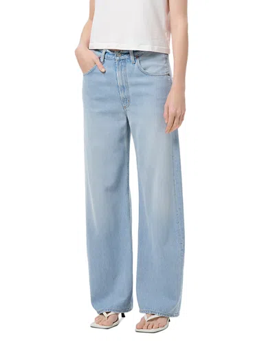 Agolde Low Curve Jeans In Memory In Blue