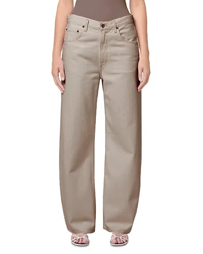 Agolde Low Curve Mid Rise Jeans In Cholla