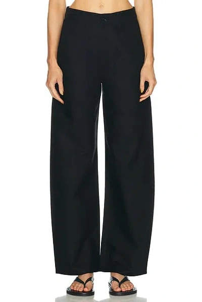 Agolde Low Curve Utility Jean In Black
