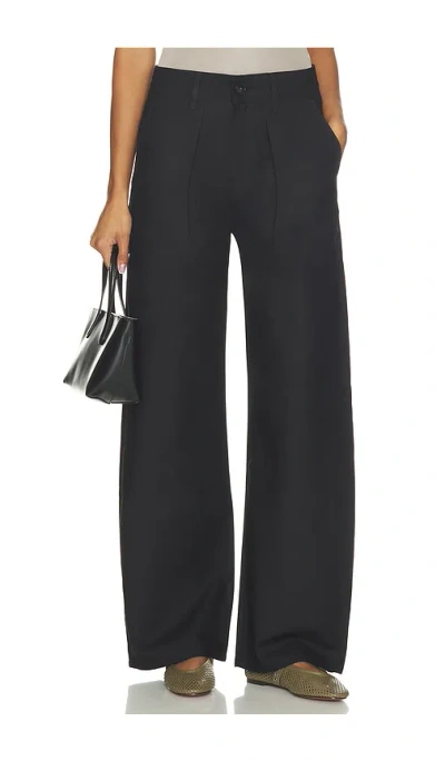 Agolde Low Curve Utility Jean In Black