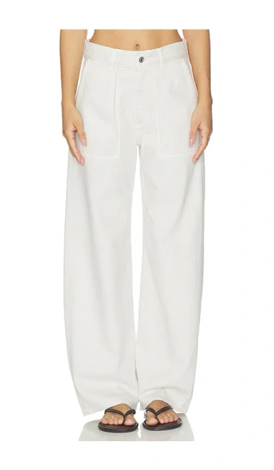 Agolde Low Curve Utility Jean In Brown