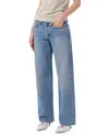 Agolde Low Rise Baggy Jeans In Vault In Blue