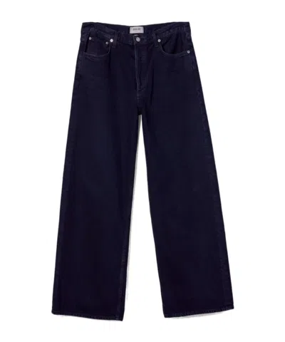 Agolde Low-rise Jeans In Black