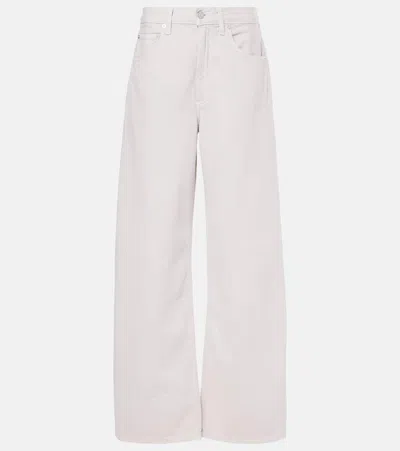 AGOLDE LOW CURVE MID-RISE WIDE-LEG JEANS