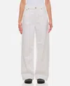 Agolde Low-slung Baggy Jeans In White