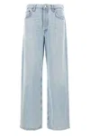 Agolde High Waist Frayed Hem Jeans