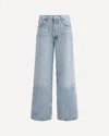 Agolde High Waist Frayed Hem Jeans