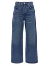 Agolde Wilder Mid-rise Straight-leg Jeans In Blue
