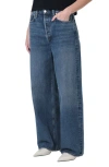 Agolde Harper Jeans Mid Rise Relaxed Straight Jeans Echo In Essence