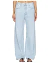 Agolde Low Slung Baggy Jeans In Fragment In Multi