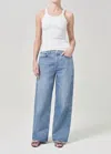 Agolde Low Slung Baggy Jeans In Libertine In Multi