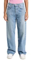 Agolde Low Slung Baggy Jeans In Libertine In Libertine