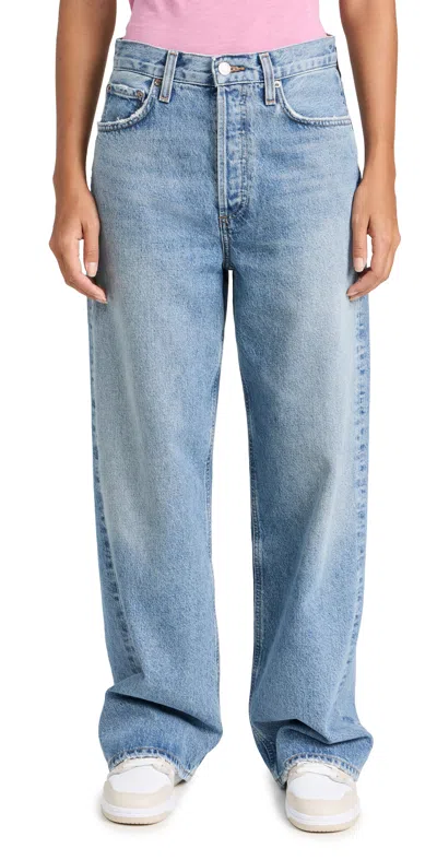AGOLDE LOW SLUNG BAGGY JEANS LIBERTINE