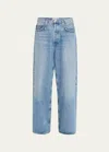 Agolde Low Slung Baggy Jeans In Libertine In Libertine