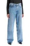 Agolde V-waist High Rise Baggy Jeans In Fairway In Multi