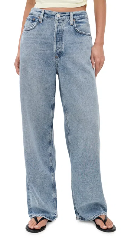 Agolde Low Slung Baggy Jeans Reset