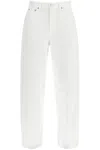 Agolde Ae Women's Low-slung Baggy Jeans In White