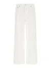 Agolde Ca\n\nstraight Jeans With Low Crotch Fran In White