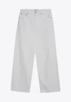 Agolde White Jeans In Regenerated Denim In White