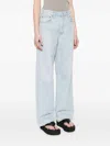 Agolde Low Slung Baggy Pants In Spark In Blue