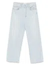 Agolde Low Slung Jeans In Blue
