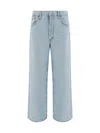 Agolde Low Slung Baggy Jeans In Fragment (bleached Pale Ind)