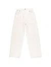 Agolde Low Slung Jeans In White