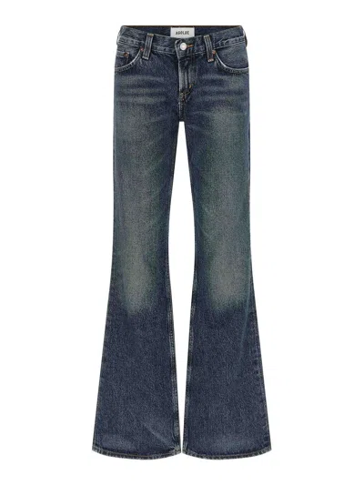 AGOLDE LOW-RISE BOOT' JEANS