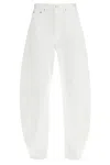 Agolde Luna Barrel Jeans Collection In White