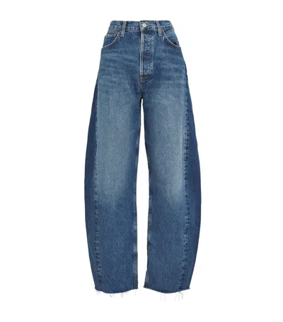AGOLDE LUNA BARREL-LEG JEANS