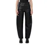 Agolde Luna Pieced Cotton Denim Jeans In Detox